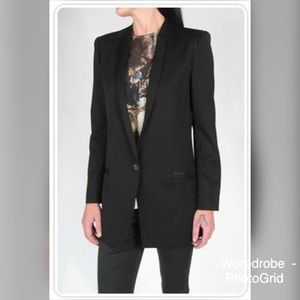 🆕🆙Helmut Lang Smoking Wool Blazer